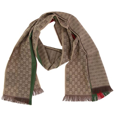 sciarpa gucci misto cotone lana seta